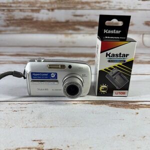 Olympus Stylus 800 All-Weather 8MP Digital Camera w/ Battery & Charger Used